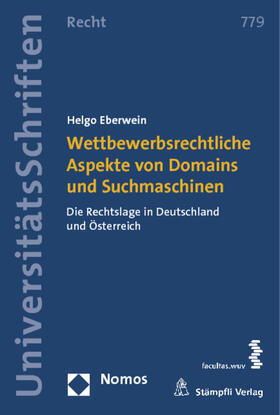 Eberwein |  Wettbewerbsrechtliche Aspekte von Domains und Suchmaschinen | Buch |  Sack Fachmedien