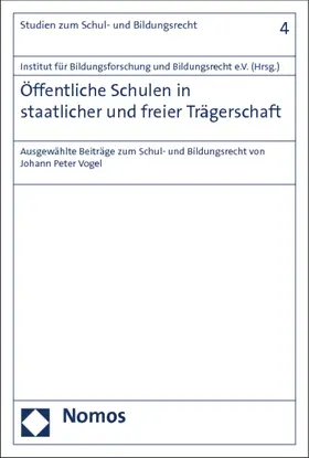  Öffentliche Schulen in staatlicher und freier Trägerschaft | Buch |  Sack Fachmedien