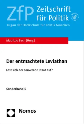 Bach |  Der entmachtete Leviathan | Buch |  Sack Fachmedien