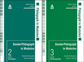 Schomaker / Ricking |  SonderPädagogik in Modulen. 2 Bände | Buch |  Sack Fachmedien