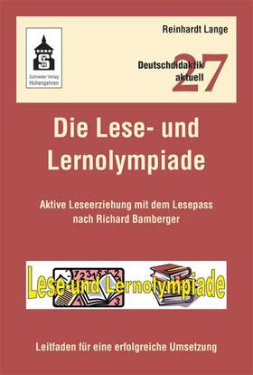 Lange |  Die Lese- und Lernolympiade | Buch |  Sack Fachmedien