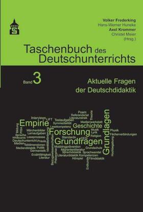 Frederking / Krommer |  Taschenbuch des Deutschunterrichts. Band 3 | Buch |  Sack Fachmedien