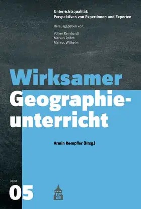 Rempfler |  Wirksamer Geographieunterricht | Buch |  Sack Fachmedien