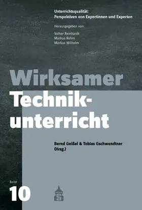 Geißel / Gschwendtner |  Wirksamer Technikunterricht | Buch |  Sack Fachmedien