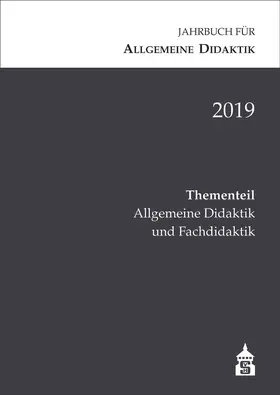 Zierer |  Jahrbuch für Allgemeine Didaktik 2019 | Buch |  Sack Fachmedien