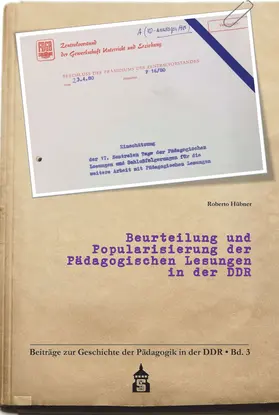 Hübner |  Beurteilung und Popularisierung der Pädagogischen Lesungen in der DDR | Buch |  Sack Fachmedien