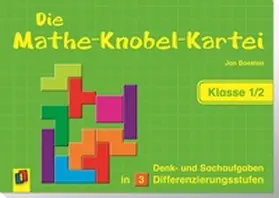 Boesten |  Die Mathe-Knobel-Kartei Klasse 1/2 | Buch |  Sack Fachmedien