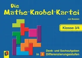 Boesten |  Die Mathe-Knobel-Kartei Klasse 3/4 | Buch |  Sack Fachmedien