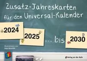  Zusatz-Jahreskarten 2024 - 2030 für den Universal-Kalender | Sonstiges |  Sack Fachmedien