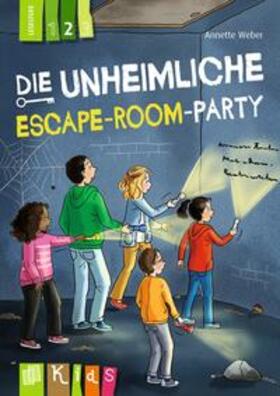 Weber |  Die unheimliche Escape-Room-Party - Lesestufe 2 | Buch |  Sack Fachmedien