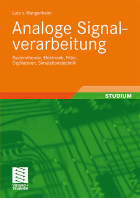 Wangenheim |  Analoge Signalverarbeitung | Buch |  Sack Fachmedien