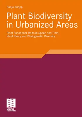 Knapp |  Plant Biodiversity in Urbanized Areas | Buch |  Sack Fachmedien