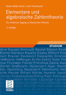 Piontkowski / Müller-Stach |  Elementare und algebraische Zahlentheorie | Buch |  Sack Fachmedien