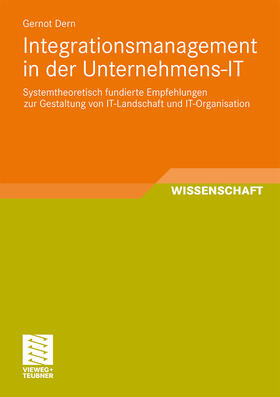 Dern |  Integrationsmanagement in der Unternehmens-IT | Buch |  Sack Fachmedien