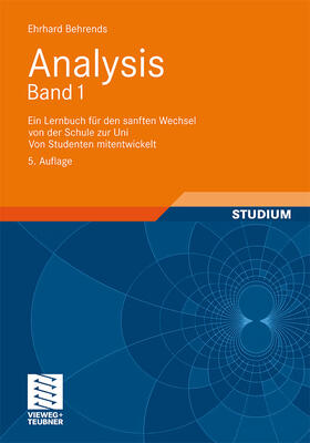 Behrends |  Analysis Band 1 | Buch |  Sack Fachmedien