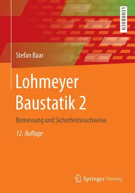 Baar |  Lohmeyer Baustatik 2 | Buch |  Sack Fachmedien