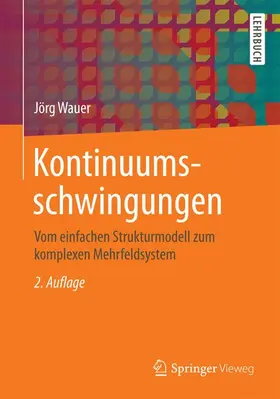 Wauer |  Kontinuumsschwingungen | Buch |  Sack Fachmedien