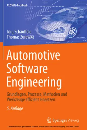 Schäuffele / Zurawka |  Automotive Software Engineering | eBook | Sack Fachmedien