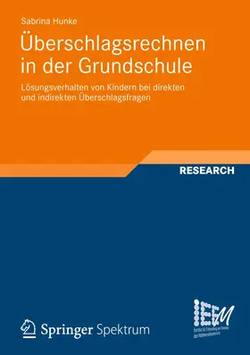 Hunke |  Überschlagsrechnen in der Grundschule | Buch |  Sack Fachmedien