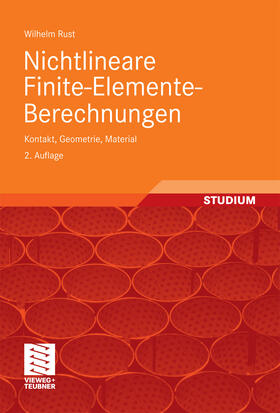 Rust |  Nichtlineare Finite-Elemente-Berechnungen | eBook | Sack Fachmedien