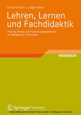 Klüver / Kluever | Lehren, Lernen und Fachdidaktik | E-Book | sack.de