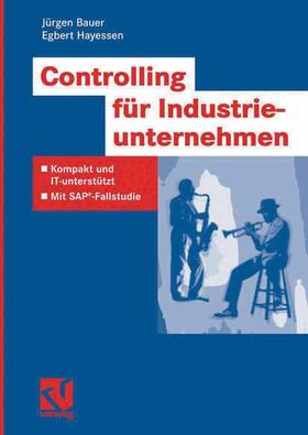 Bauer / Hayessen |  Controlling für Industrieunternehmen | eBook | Sack Fachmedien