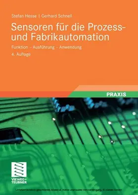 Hesse / Schnell |  Sensoren für die Prozess- und Fabrikautomation | eBook | Sack Fachmedien