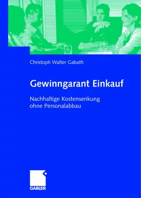 Gabath |  Gewinngarant Einkauf | Buch |  Sack Fachmedien