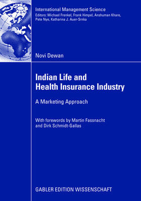 Dewan |  Indian Life and Health Insurance Industry | Buch |  Sack Fachmedien