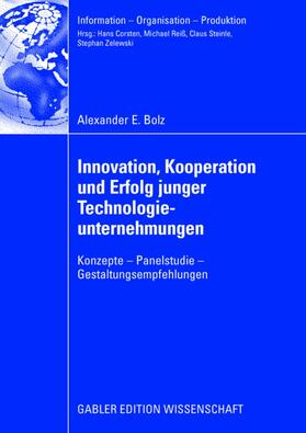 Bolz |  Bolz, A: Innovation, Kooperation und Erfolg junger Technolog | Buch |  Sack Fachmedien
