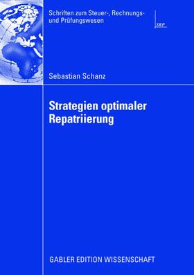 Schanz |  Strategien optimaler Repatriierung | Buch |  Sack Fachmedien