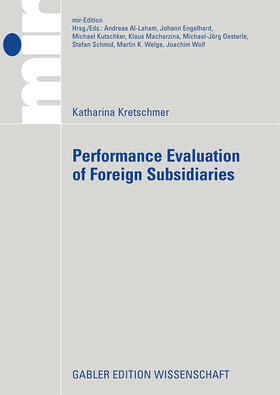 Kretschmer | Performance Evaluation of Foreign Subsidiaries | Buch | 978-3-8349-1149-0 | sack.de