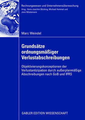 Weindel |  Grundsätze ordnungsmäßiger Verlustabschreibungen | Buch |  Sack Fachmedien