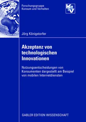 Königstorfer |  Akzeptanz von technologischen Innovationen | Buch |  Sack Fachmedien