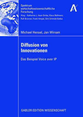 Wirsam / Hensel |  Diffusion von Innovationen | Buch |  Sack Fachmedien