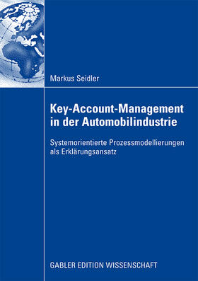Seidler |  Key-Account-Management in der Automobilindustrie | Buch |  Sack Fachmedien