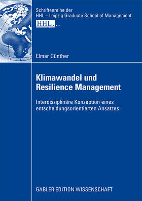 Günther |  Klimawandel und Resilience Management | Buch |  Sack Fachmedien