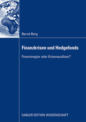 Berg |  Finanzkrisen und Hedgefonds | Buch |  Sack Fachmedien