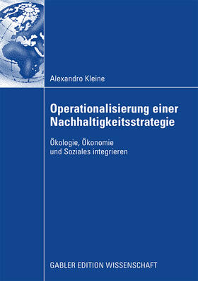 Kleine |  Operationalisierung einer Nachhaltigkeitsstrategie | Buch |  Sack Fachmedien