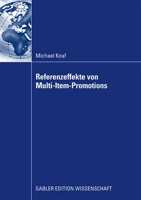 Knaf |  Referenzeffekte von Multi-Item-Promotions | Buch |  Sack Fachmedien