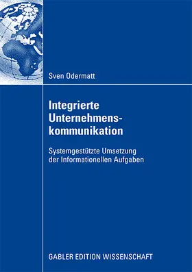 Odermatt |  Integrierte Unternehmenskommunikation | Buch |  Sack Fachmedien