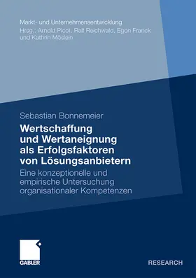 Bonnemeier |  Wertschaffung und Wertaneignung als Erfolgsfaktoren von Lösungsanbietern | Buch |  Sack Fachmedien