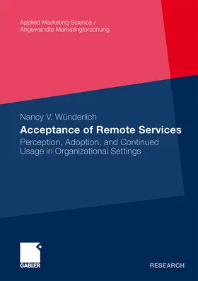 Wünderlich |  Acceptance of Remote Services | Buch |  Sack Fachmedien