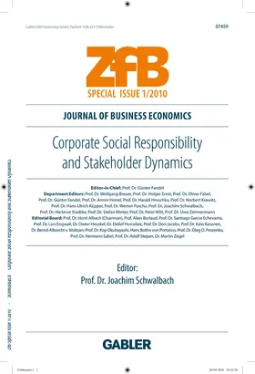 Schwalbach | Corporate Social Responsibility and Stakeholder Dynamics | Buch | 978-3-8349-1995-3 | sack.de