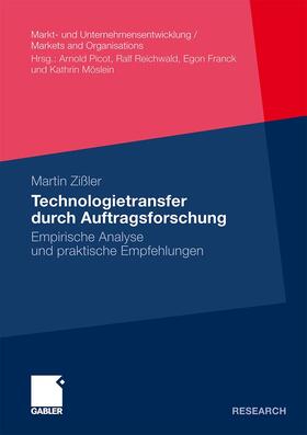 Zißler |  Technologietransfer durch Auftragsforschung | Buch |  Sack Fachmedien