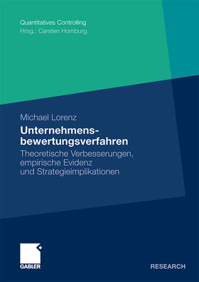 Lorenz |  Unternehmensbewertungsverfahren | Buch |  Sack Fachmedien