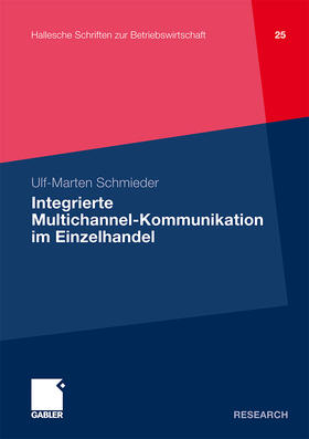Schmieder |  Integrierte Multichannel-Kommunikation im Einzelhandel | Buch |  Sack Fachmedien