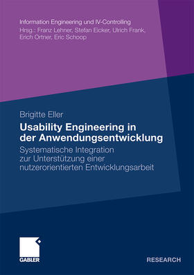 Eller |  Usability Engineering in der Anwendungsentwicklung | Buch |  Sack Fachmedien