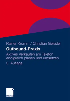 Geissler / Krumm |  Outbound-Praxis | Buch |  Sack Fachmedien