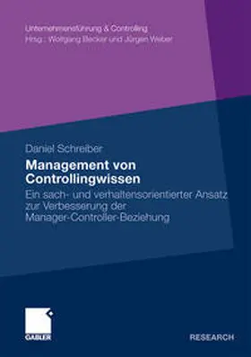 Schreiber |  Management von Controllingwissen | Buch |  Sack Fachmedien